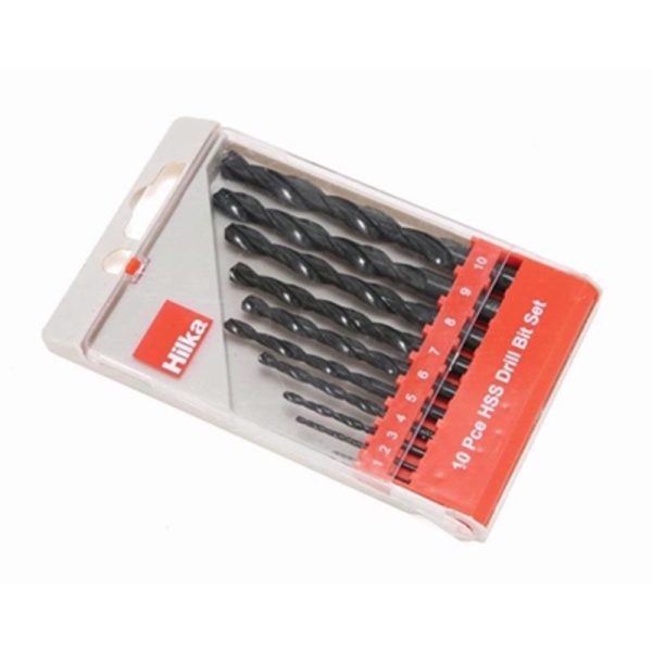 HILKA DRILL BIT SET HSS 10PC