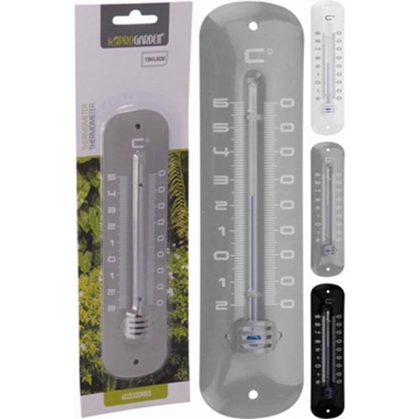 THERMOMETER METAL 3 ASSORTED COLOURS