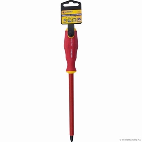 MARKSMAN INSULATED SCREWDRIVER PHILLIPS 15CM