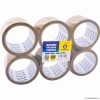 MARKSMAN TAPE BROWN 50M PACK OF 6