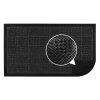 FIRTH RUBBER DOORMAT CHARCOAL 40X70CM
