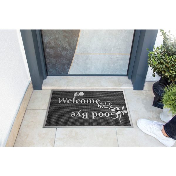 DOORMAT RUBBER BARQUE SERIE SUMMER SILVER 45X70CM