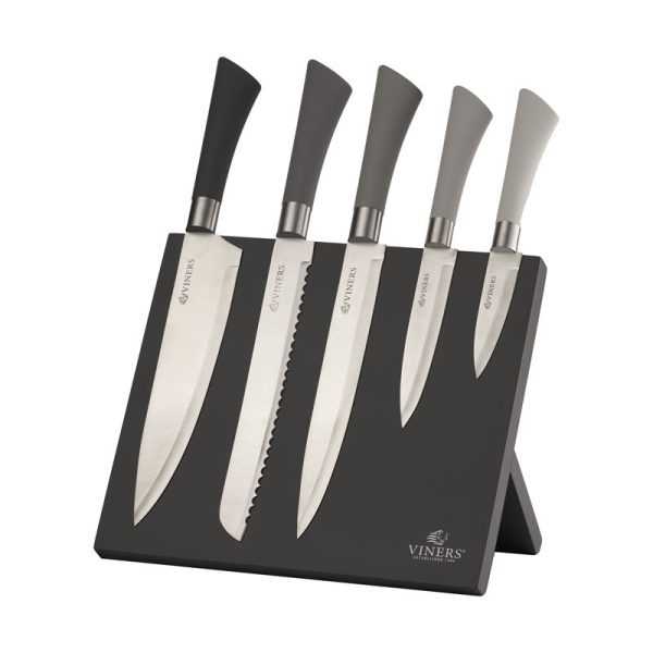 VINERS MONO MIX 6PC KNIFE BLOCK GIFTBOX