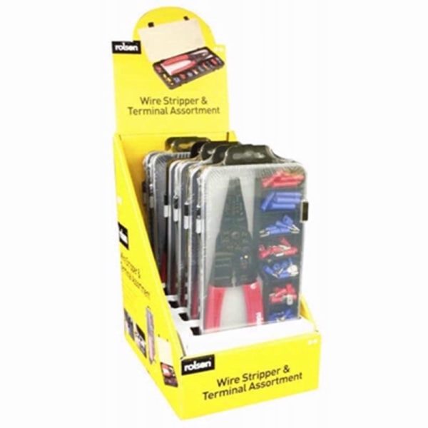 ROLSON CRIMPER KIT 84PC CONNECTORS