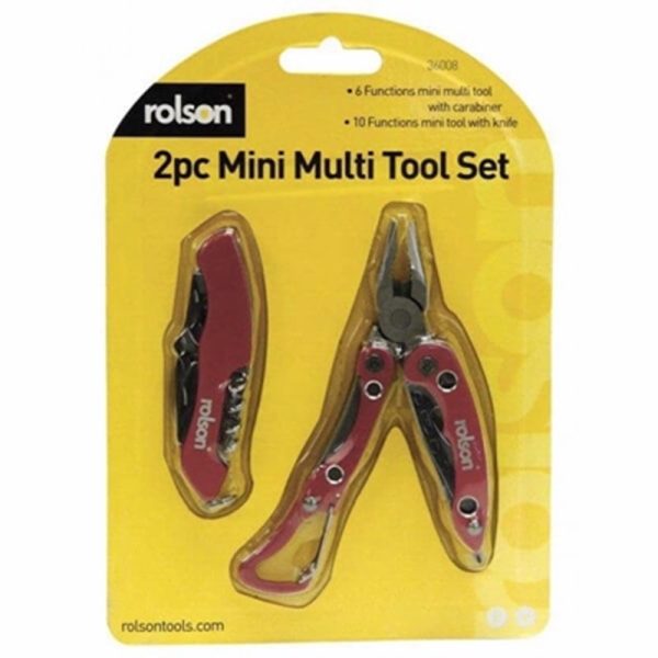 ROLSON MINI MULTI TOOL 2PC SET