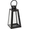 LANTERN METAL BLACK SET 2PC