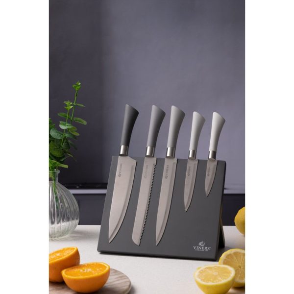 VINERS MONO MIX 6PC KNIFE BLOCK GIFTBOX