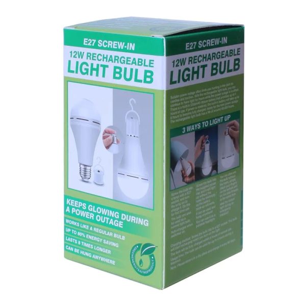 AVRON 12W B22 BAYONET RECHARGEABLE LIGHT BULB