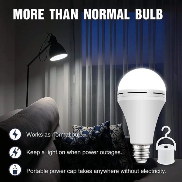 AVRON 12W B22 BAYONET RECHARGEABLE LIGHT BULB