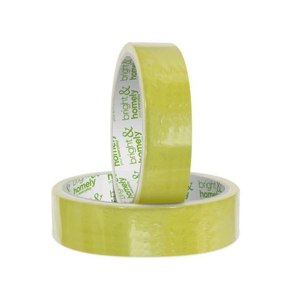 BRIGHT & HOMELY TAPE CLEAR 28MM X 40M 10 PCS