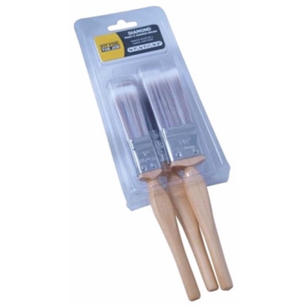 FIT FOR THE JOB DIAMOND BRUSH SET PACK OF 3