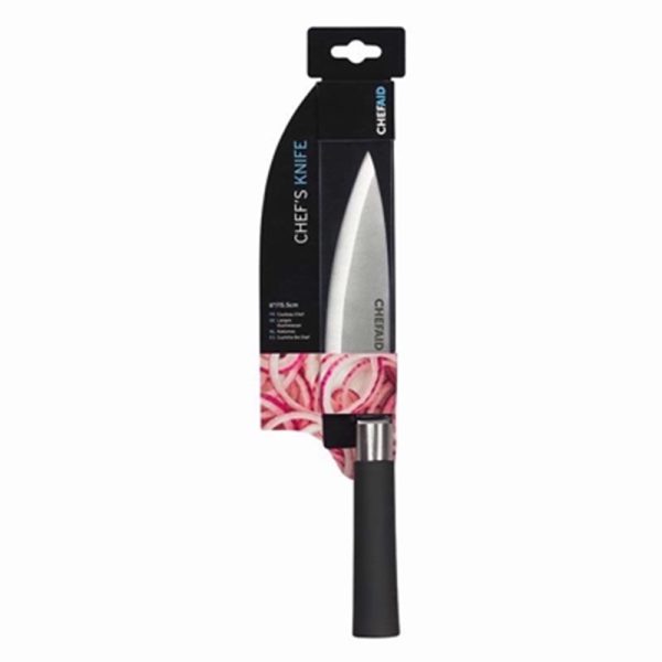 CHEF AID CHEFS KNIFE 15.5CM SOFT GRIP