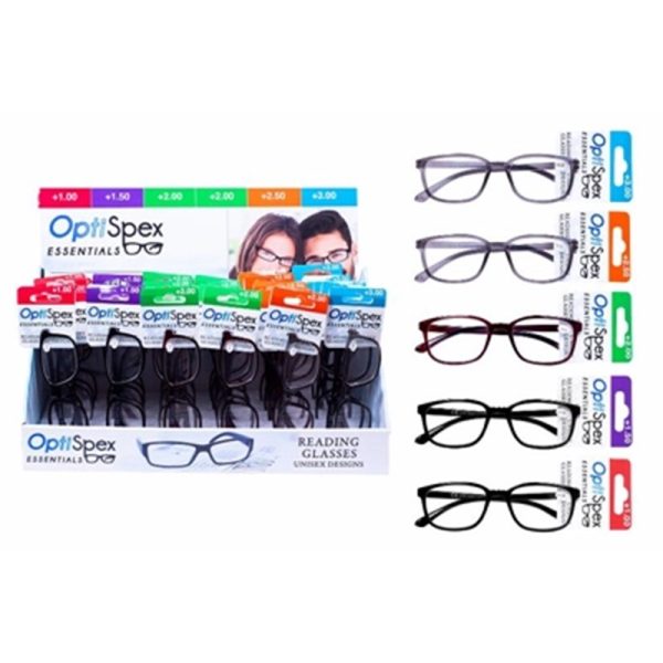 OPTISPEX READING GLASSES MIXED STRENGTH