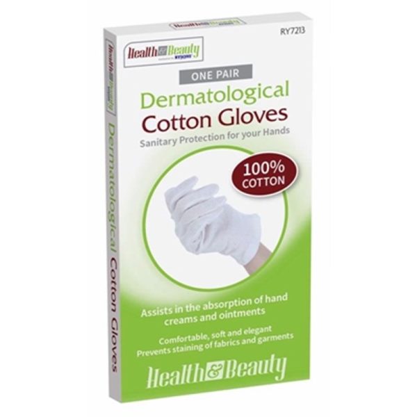 RYSONS DERMATOLOGICAL COTTON GLOVES