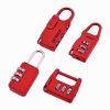 AMTECH PADLOCK COMBINTION 4PC SET