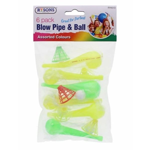 BLOW PIPE AND BALL 6PC