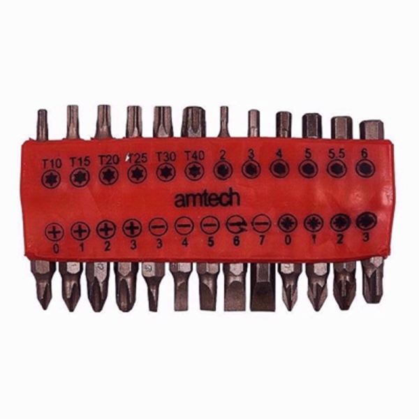 AMTECH POWER BIT 25PC SET