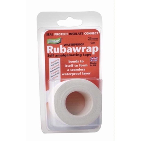 RUBAWRAP TAPE WHITE 22MMX5M