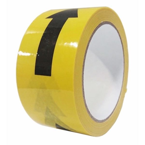 ULTRATAPE BLACK & YELLOW ARROWS 50MMX33MM