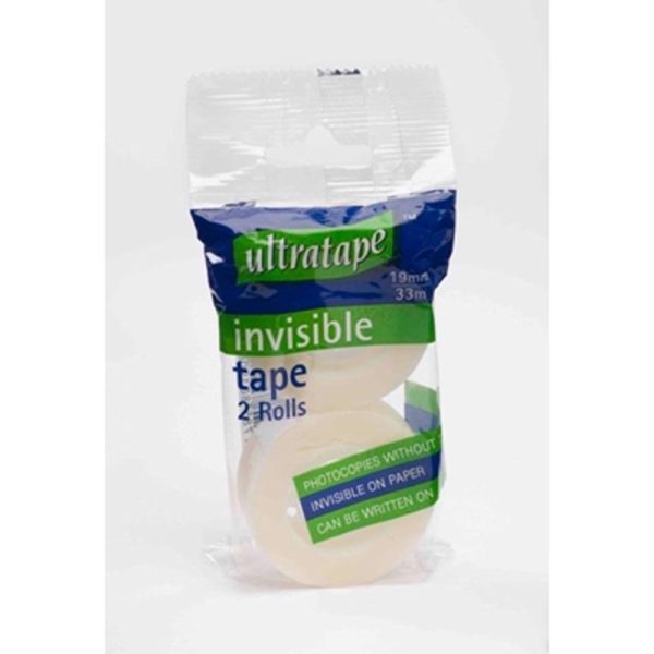 ULTRATAPE INVISIBLE MENDING TAPE 19MMX33M