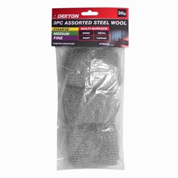 DEKTON 30G X 3PC STEEL WOOL