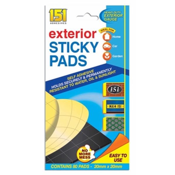 151 PADS EXTERIOR STICKY 80S