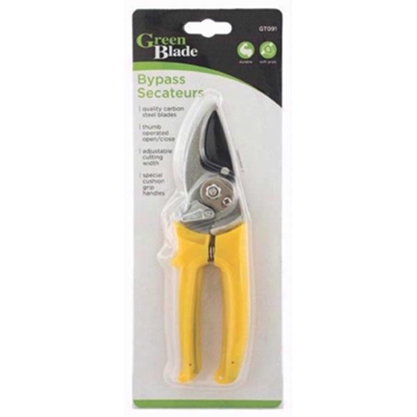 GREEN BLADE BYPASS SECATEURS