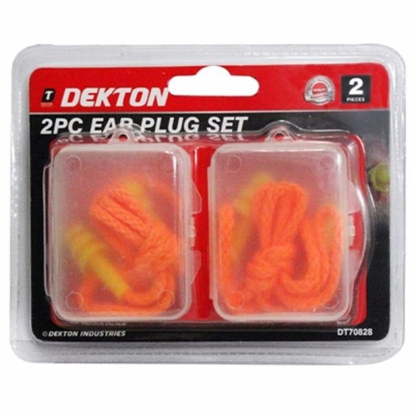 DEKTON EAR PLUG SET 2PC