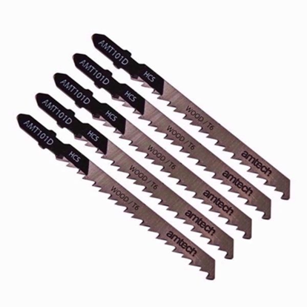 AMTECH JIGSAW WOOD BLADE 5PC SET (AMT101D)