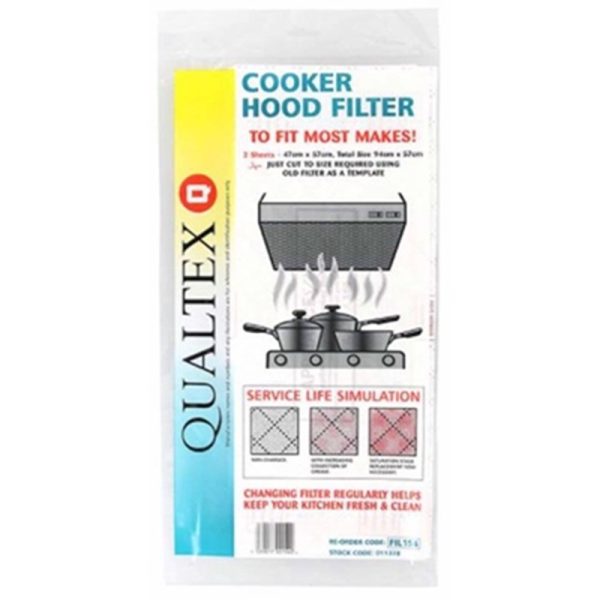 COOKER HOOD GREASE FILTER PACK OF 2 FIL154