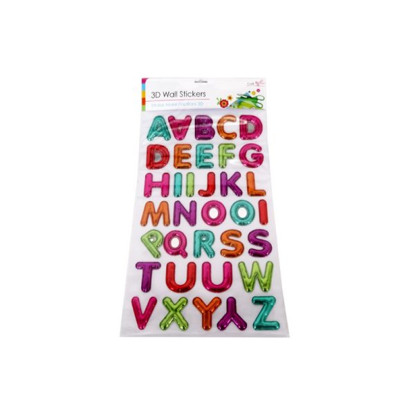 SIL CRAFT ALPHABET STICKERS