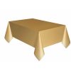 UNIQUE RECT GOLD TABLE COVER 54X108IN