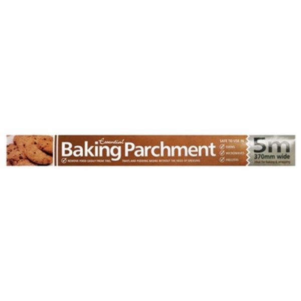 ESSENTIAL BAKING PARCHMENT 5M PACK OF 12