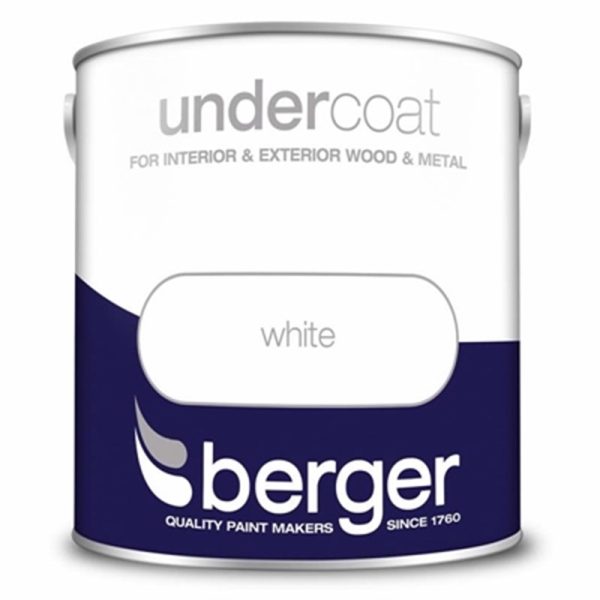 BERGER UNDERCOAT 2.5LITRE