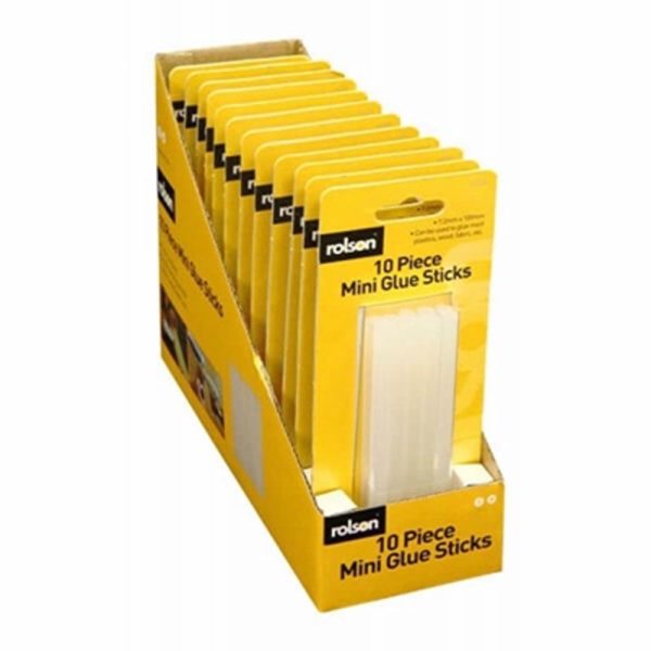 ROLSON GLUE STICKS MINI PACK OF 10