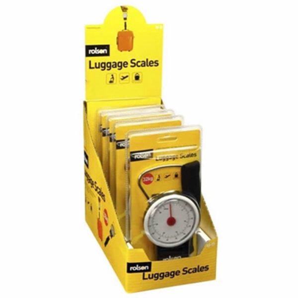 ROLSON LUGGAGE SCALE WITH STRAP