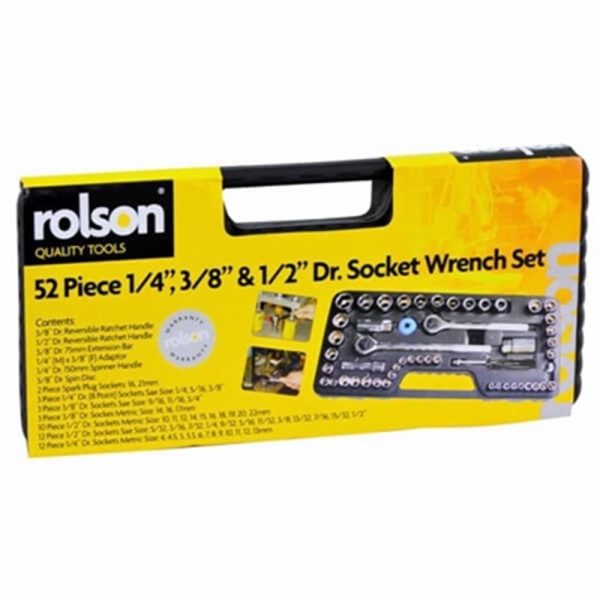 ROLSON SOCKET SET 52PCE