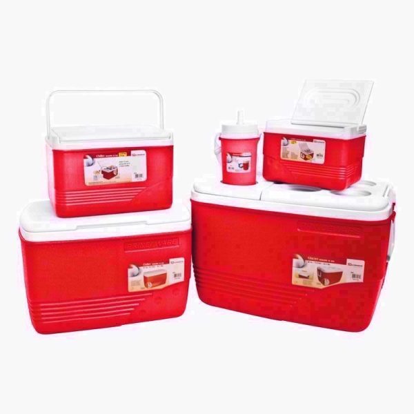 COOL BOX ICE CHESTCOOL 5PCE BOX RED (2020)