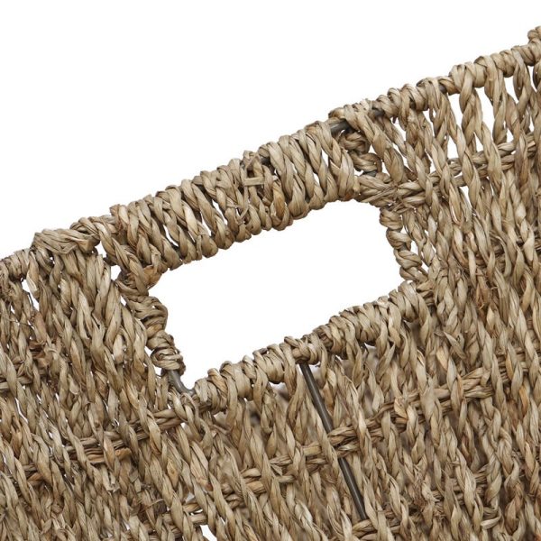 JVL SEAGRASS BASKET RECT