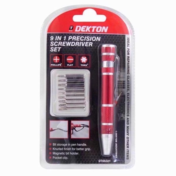 DEKTON 9 IN1 PRECISION SCREWDRIVER