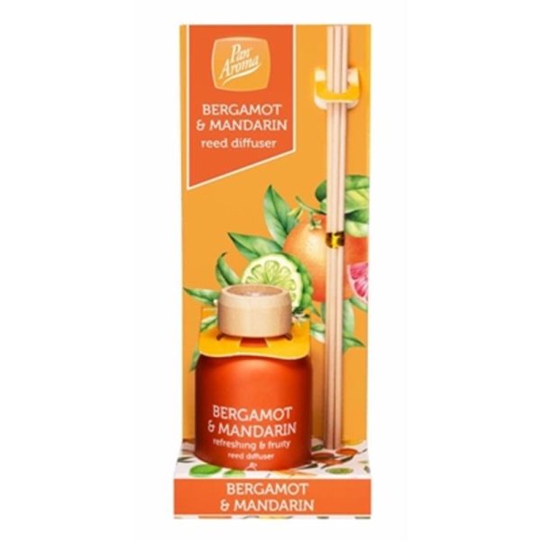 PAN AROMA REED DIFFUSER BERGAMOT MANDARIN