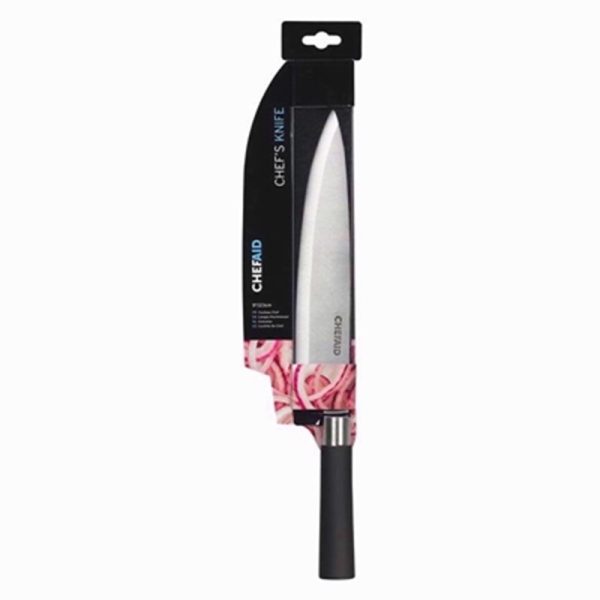 CHEF AID CHEFS KNIFE 23CM SOFT HANDLE