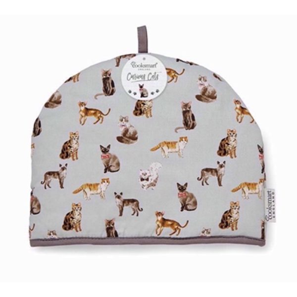 COOKSMART TEA COSY CURIOUS CATS