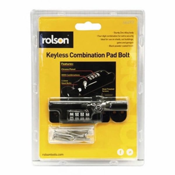 ROLSON COMBINATION BOLT KEYLESS