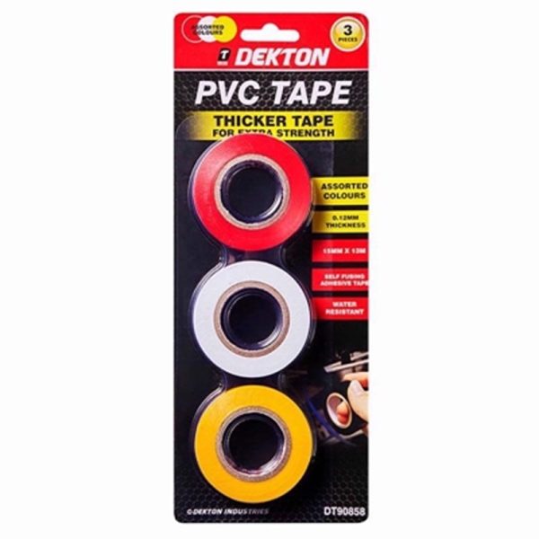 DEKTON 3PC PVC TAPE(YELLOW/RED/WHITE)