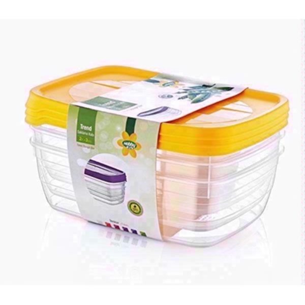 HOBBY TREND REC 3 FOOD BOX 2.2LTR ASSORTED