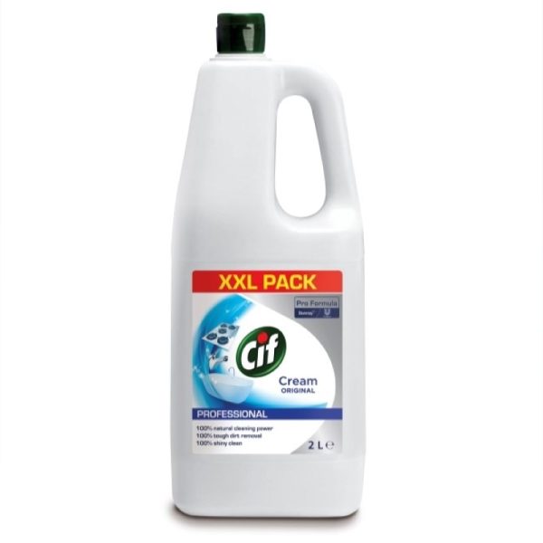 CIF PROFESSIONAL CREAM ORIGINAL 2LTR PACK OF 6