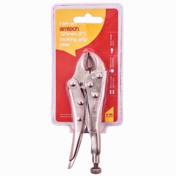 AMTECH LOCKING GRIP PLIER 5INCH