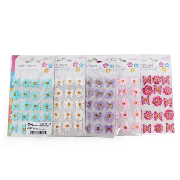 LAYERED BUTTERFLY PACK OF 20