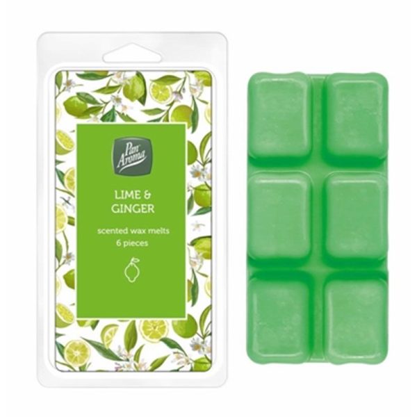 PAN AROMA WAX MELTS LIME GINGER